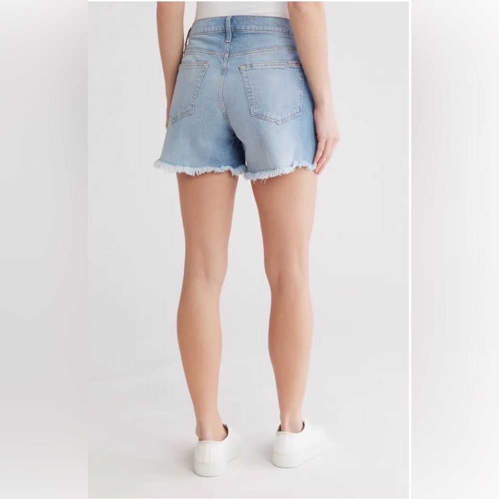 Joe’s Jeans Relaxed High Waist Cutoff Denim Shorts Czechia - Picture 3 of 9